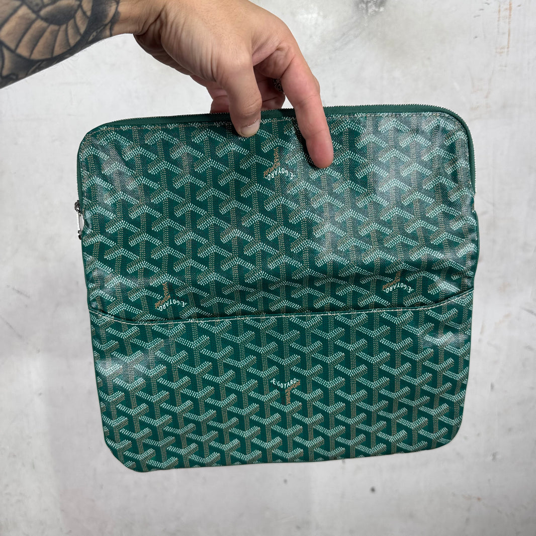 Goyard Green Sainte Marie Foldable Pouch