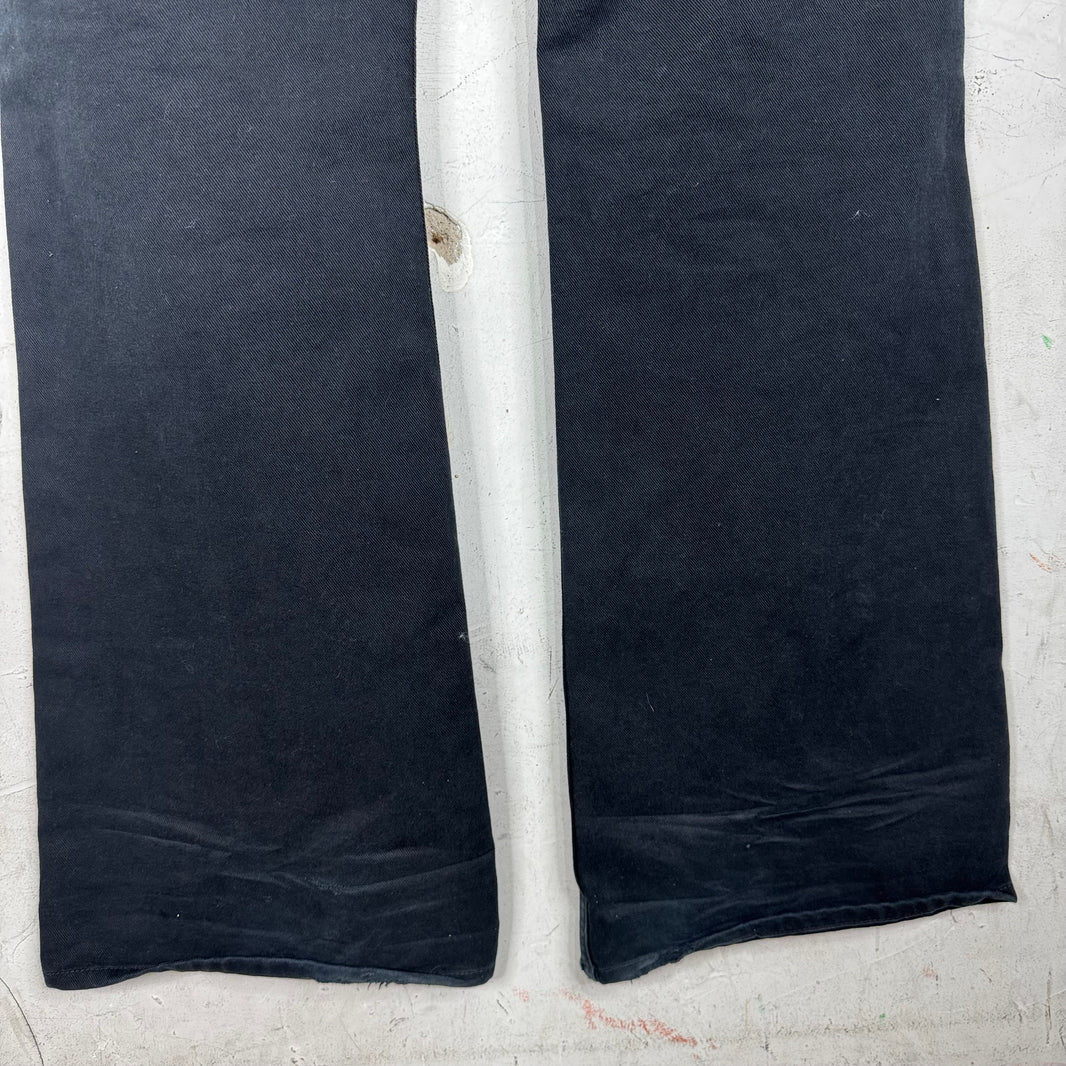 Balenciaga Garde-Robe Black Flare Jeans