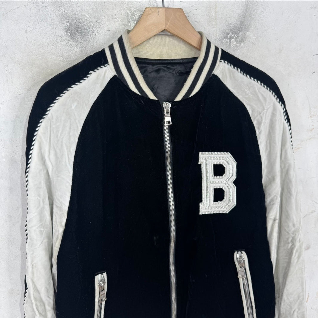 Balmain Velvet Souvenir Jacket