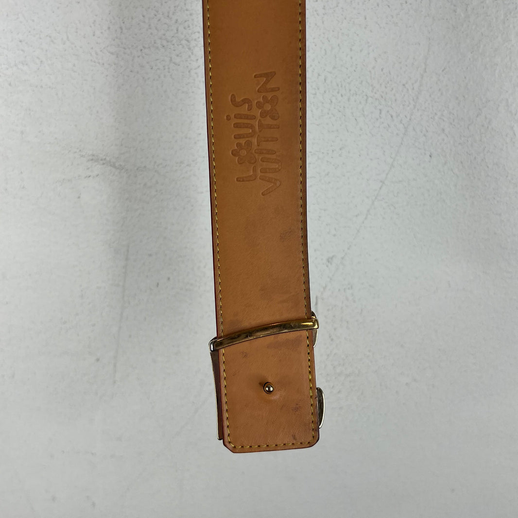 Louis Vuitton Craggy Monogram Brown Reversible Belt