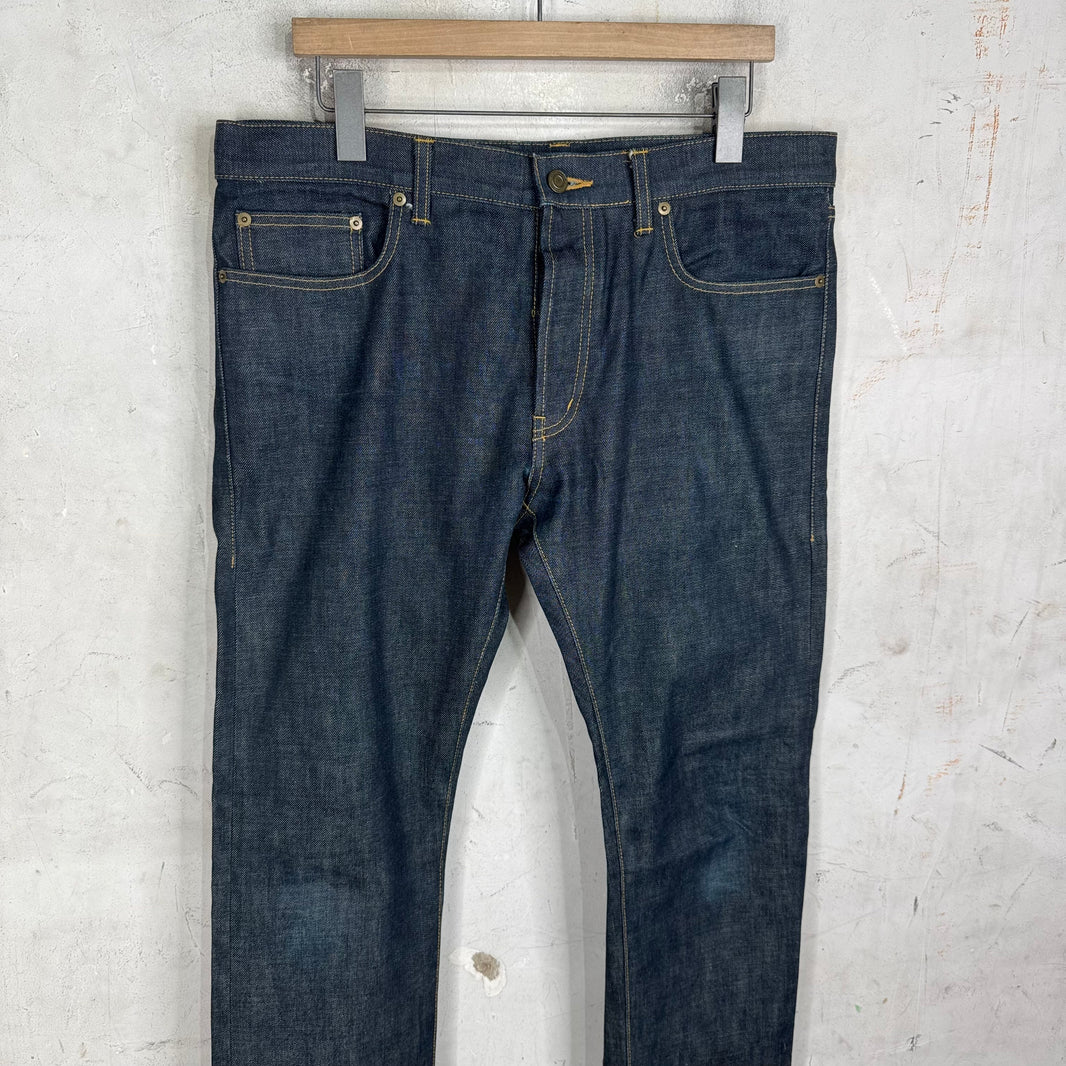 Saint Laurent D01 Raw Denim Jeans