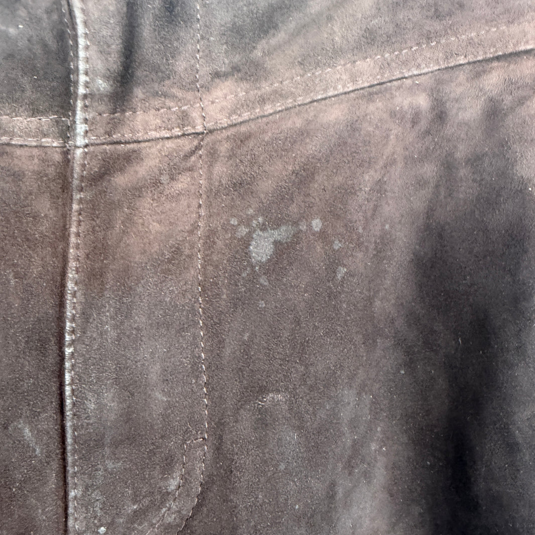 Alyx Leather Suede Zipper Pants