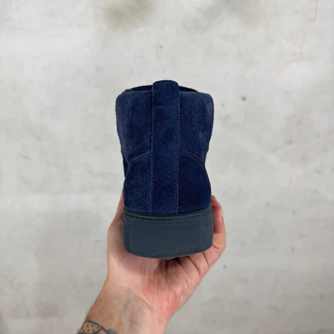 Balenciaga Navy Suede Arena Highs