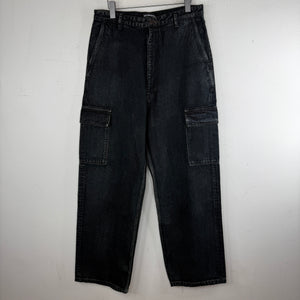 Balenciaga Dark Wash Cargo Jeans