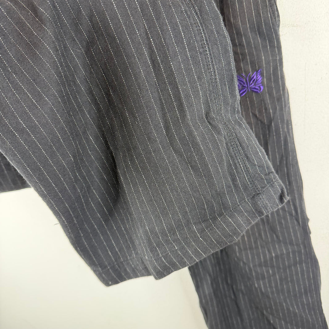 Needles Pin Stripe Elastic Trousers