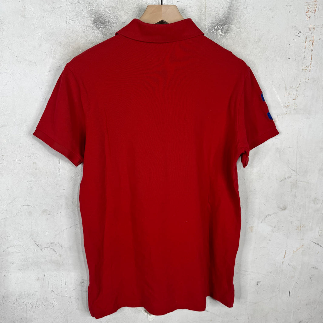 Ralph Lauren Red USA Mini Big Pony Polo