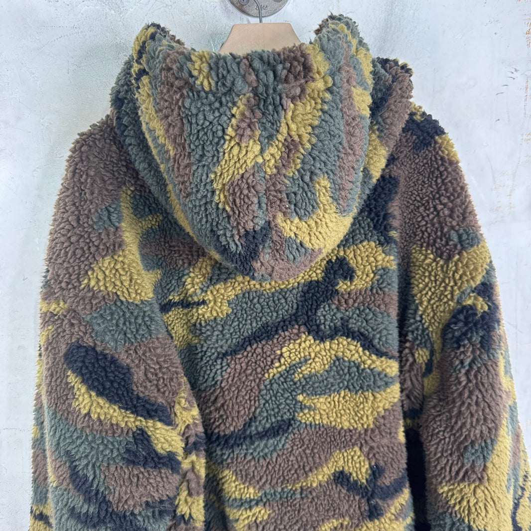 Celine Camo Hooded Fleece