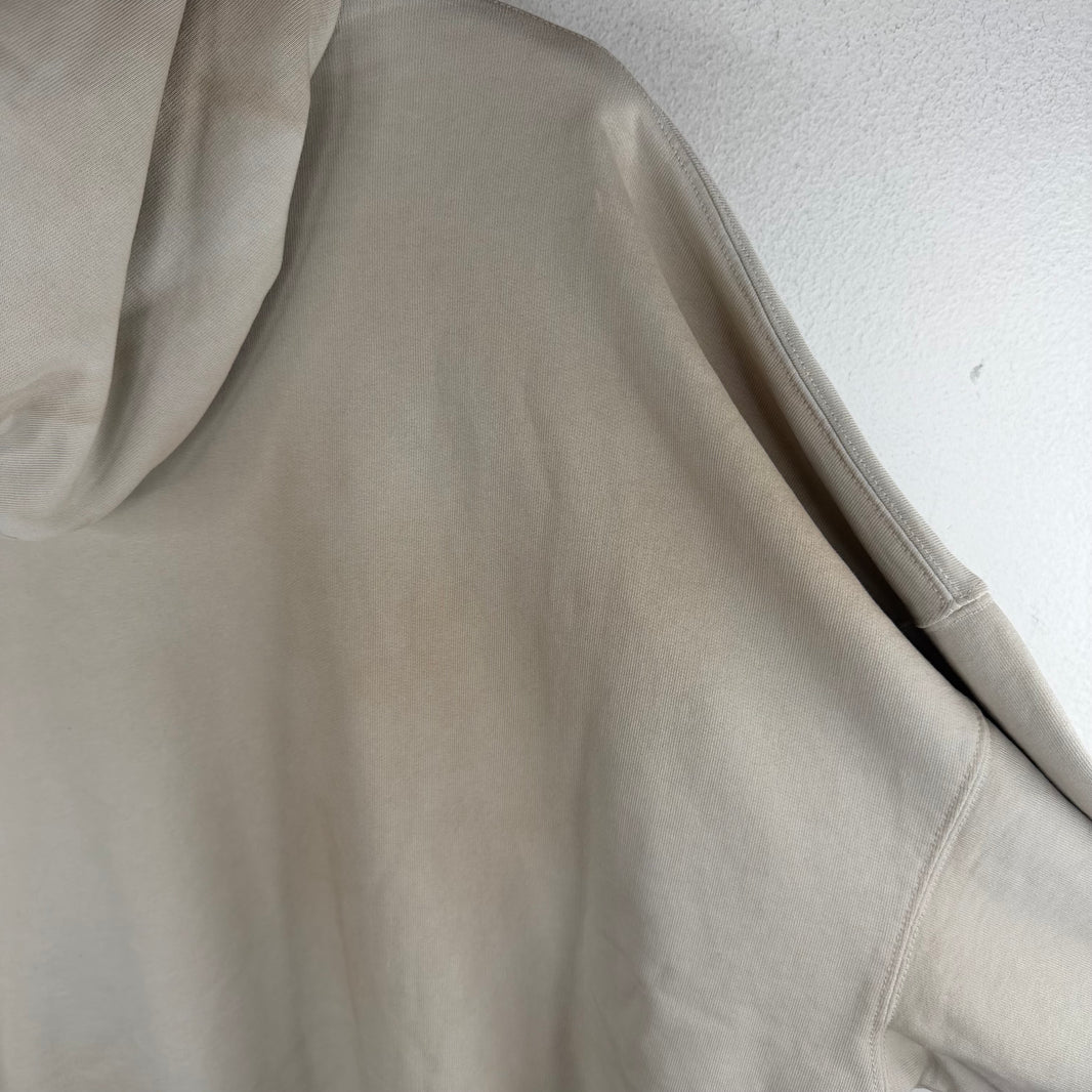 Balenciaga Beige Back Logo Hoodie