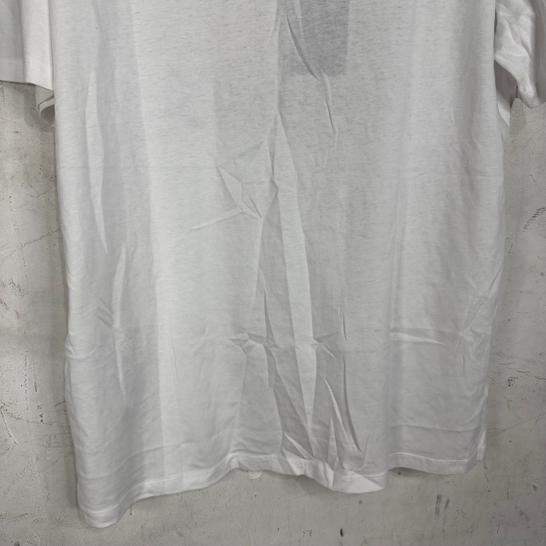 Gucci White Bootleg Logo T-Shirt