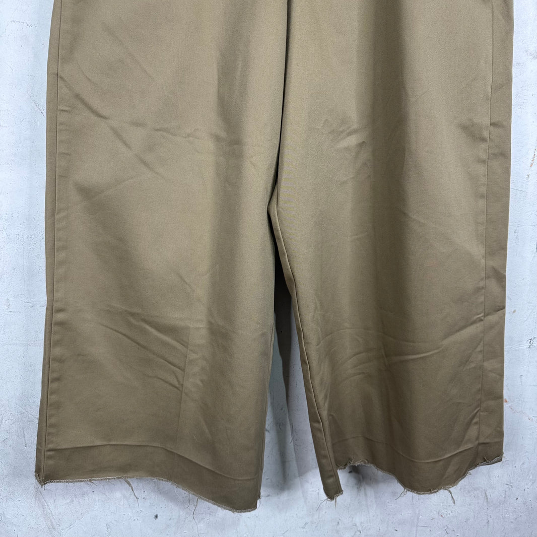 Willy Chavarria Wide Khaki Work Pants