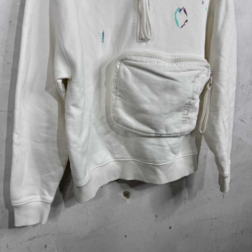 Louis Vuitton Painter 3D Pocketed Half Zip Sweatshirt