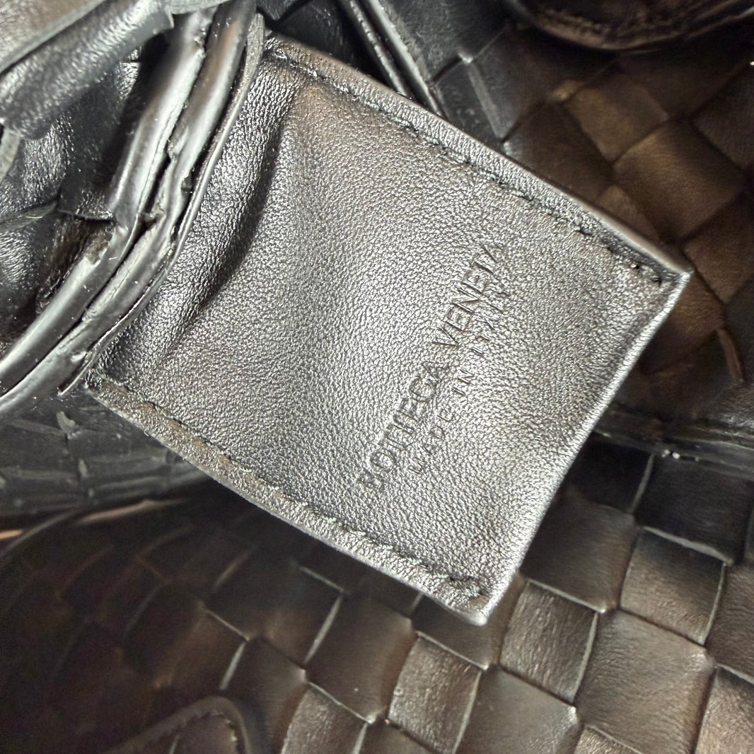 Bottega Veneta Intrecciato Small Campana Shoulder Bag