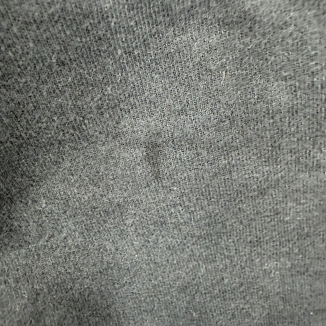 Chrome Hearts Smoked Horseshoe Fleur Zip-Up Hoodie