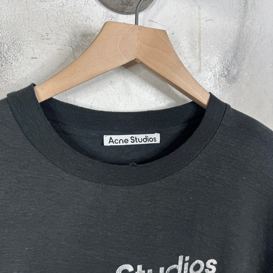 Acne Studios Stockholm Logo LS T-Shirt