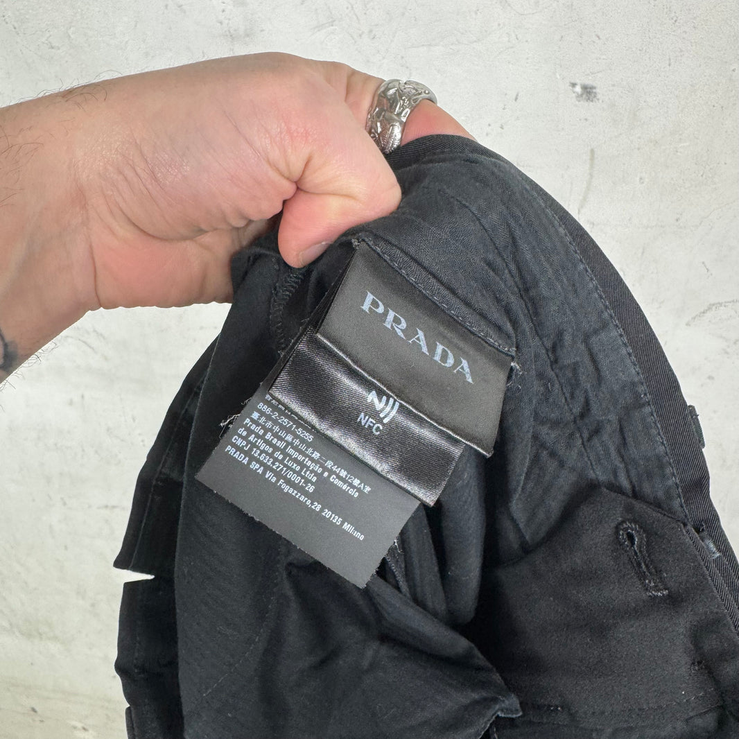 Prada Slim Black Trousers