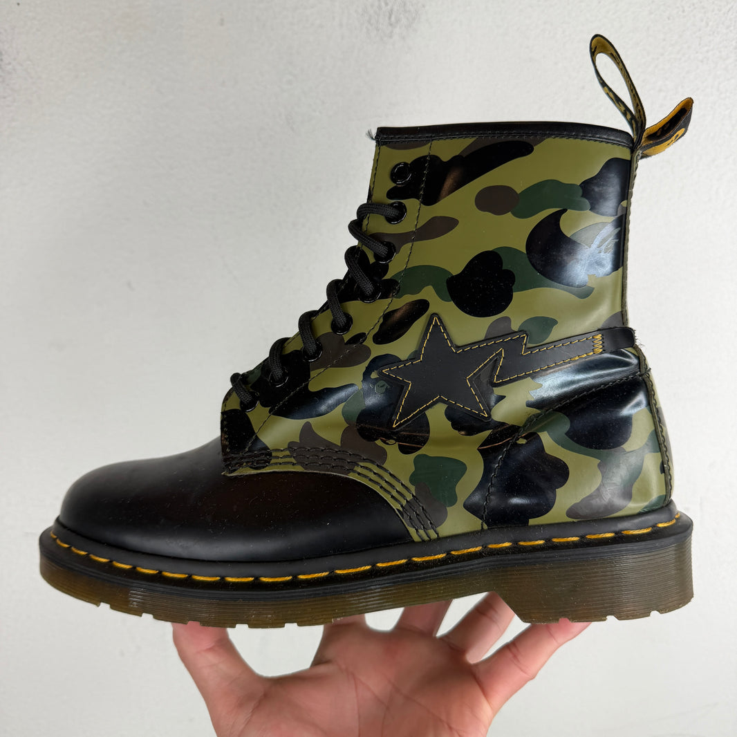 Bape Doc Marten 1460 Zip Boots