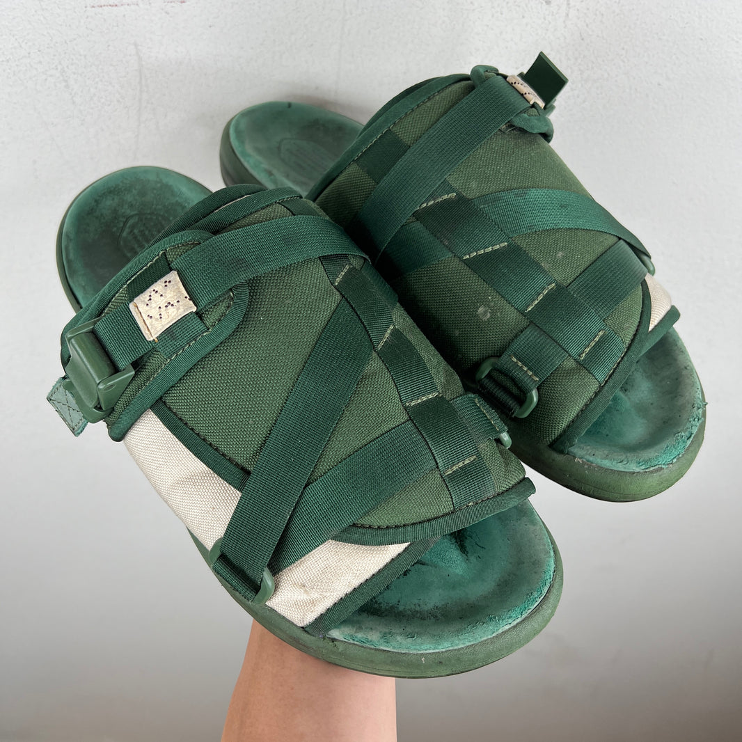 Visvim Green Christo Sandals