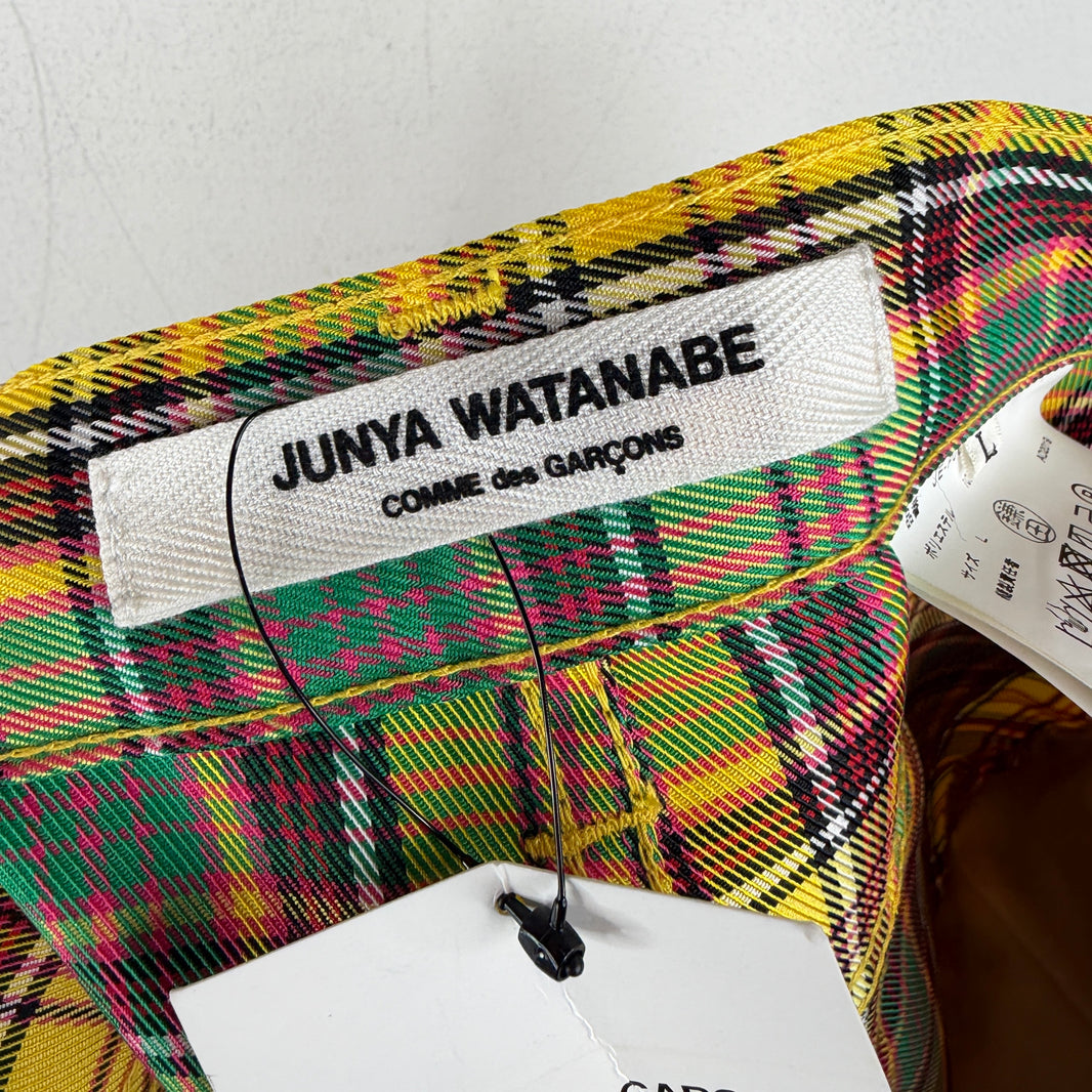 Junya Watanabe Yellow Plaid Trousers