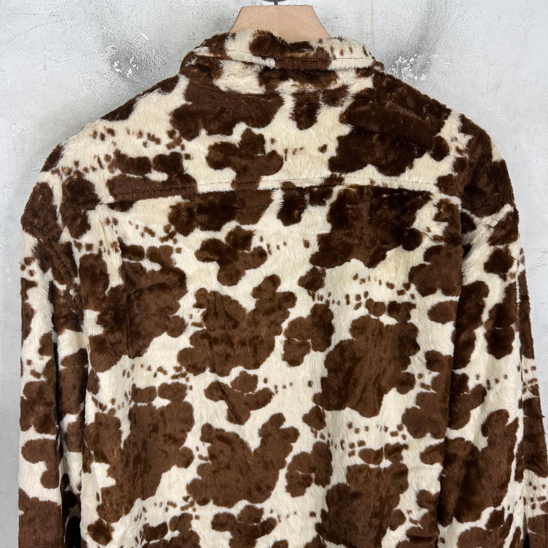 Supreme Faux Cow Print Overshirt