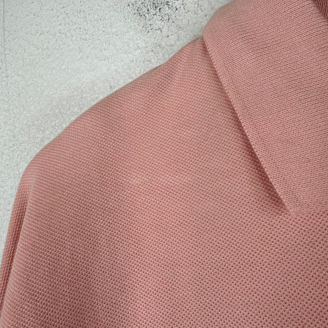 JWAnderson Twisted Pink Polo T-Shirt