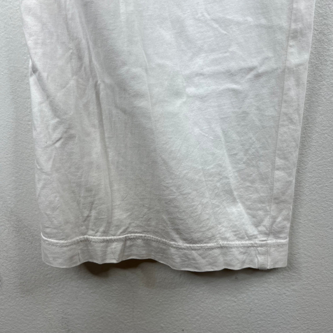 DRKSHDW White Thin Cotton Pusher Pants