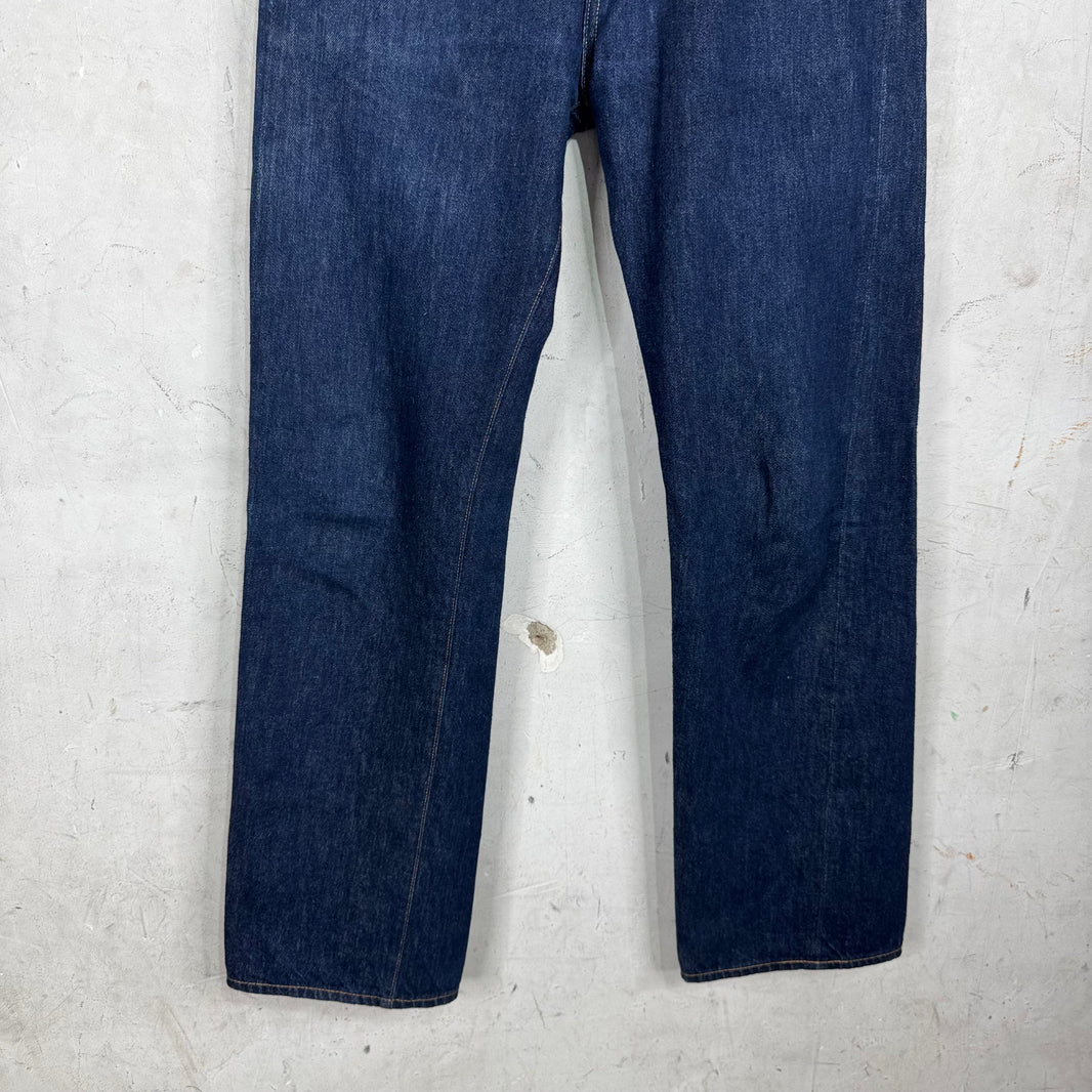 Levis Darkwash Selevedge 501 Jeans