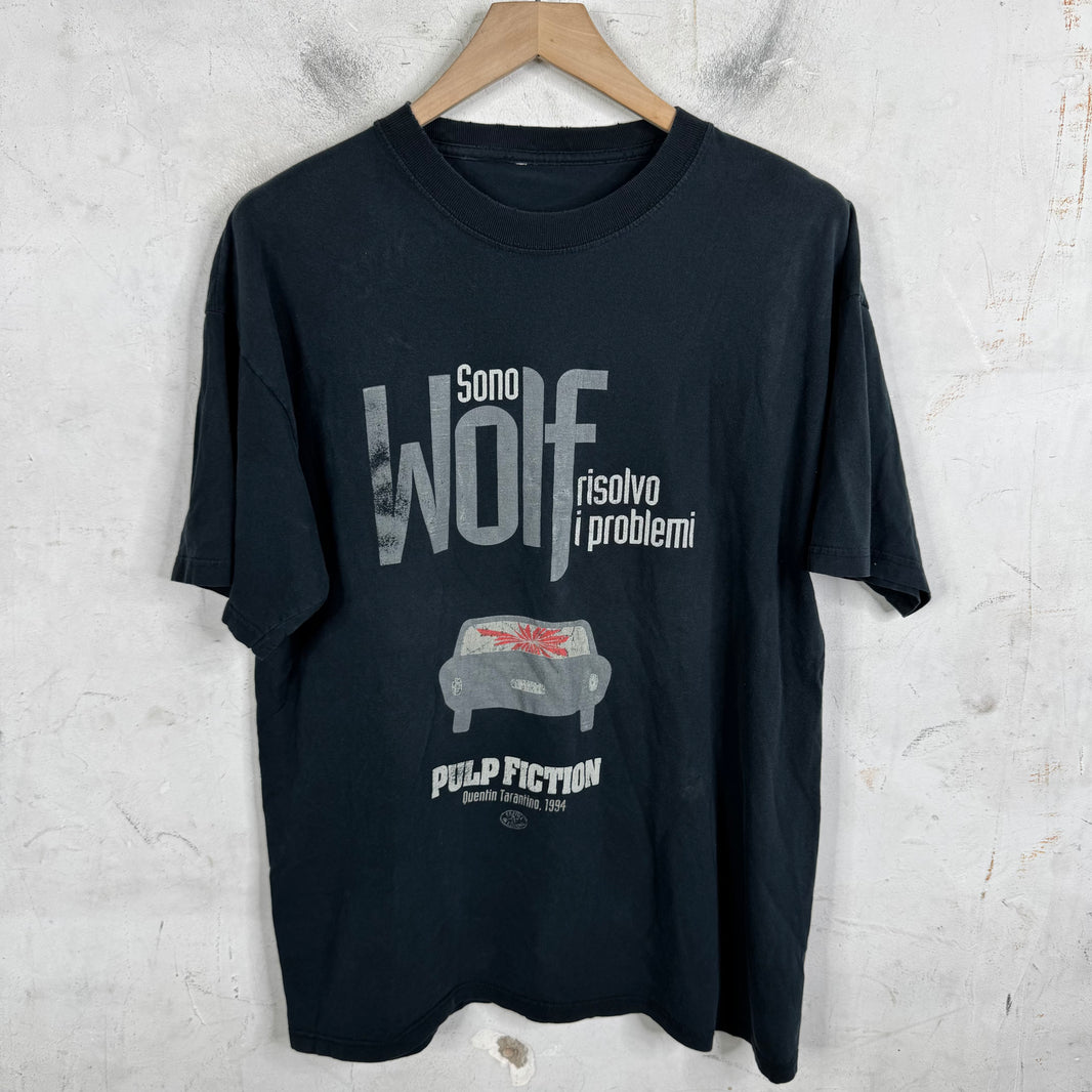 Vintage Pulp Fiction Italian Movie Promo T-Shirt