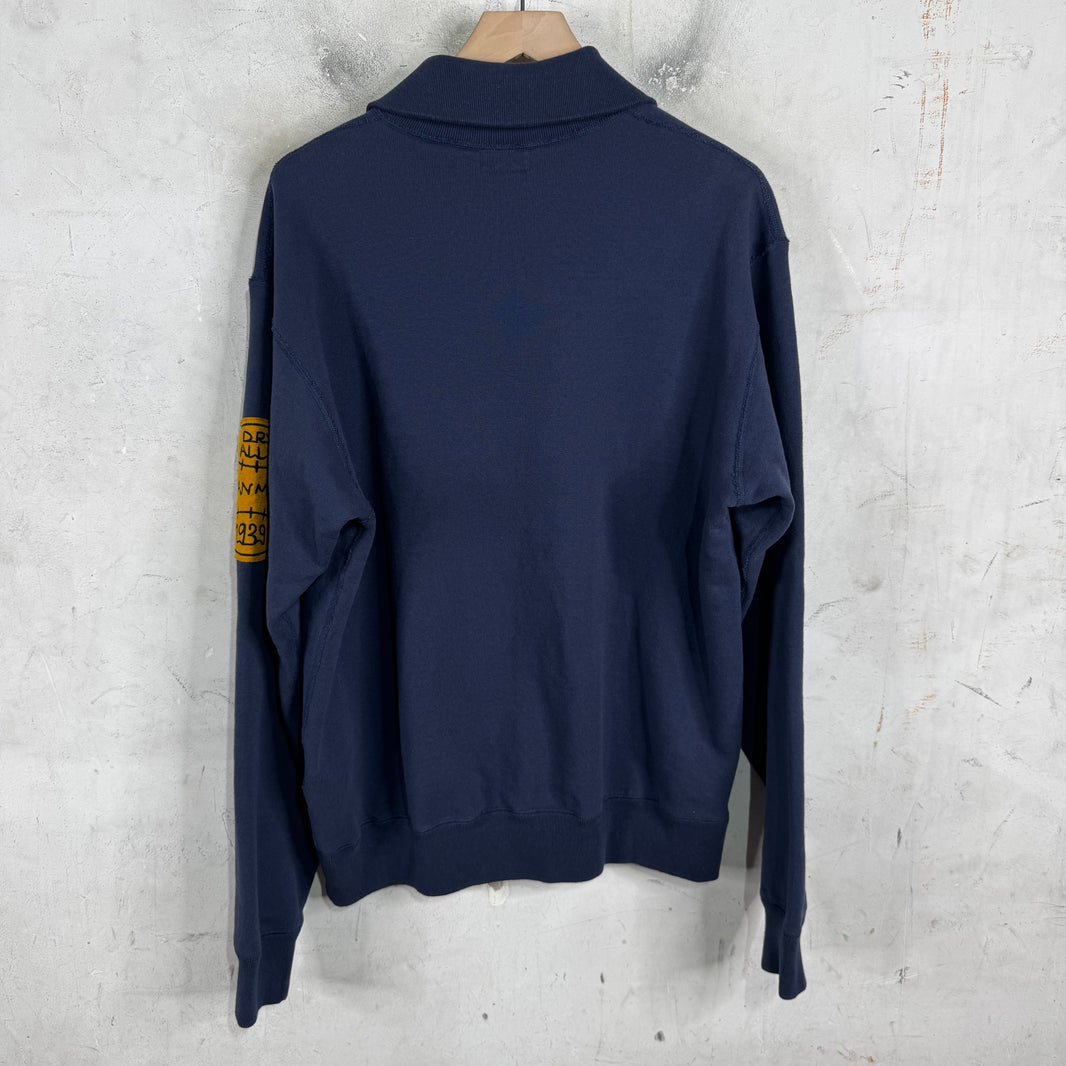 Human Made Script Logo Quarter Zip