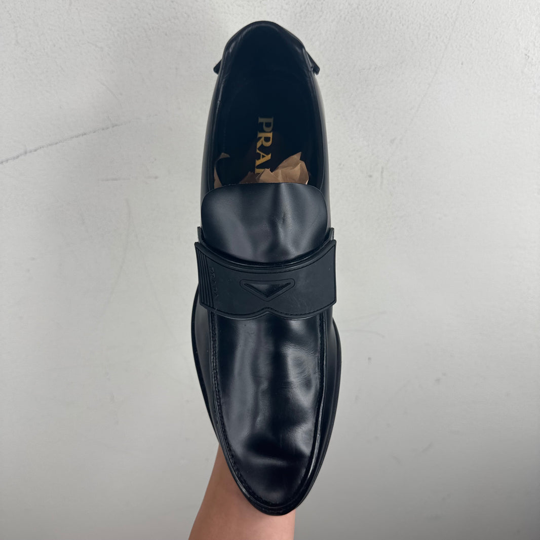 Prada Pointed Toe Loafers
