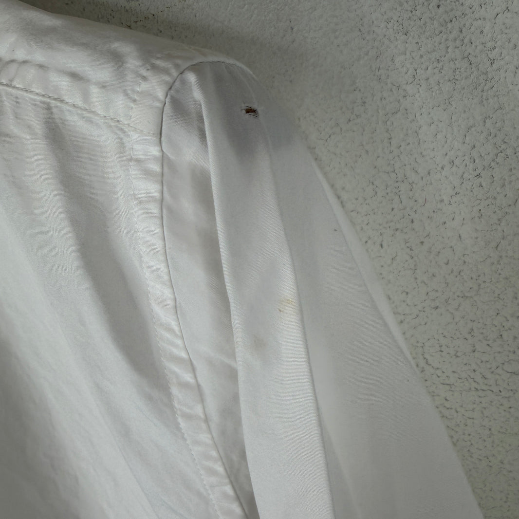 Saint Laurent White LS Button Up Shirt