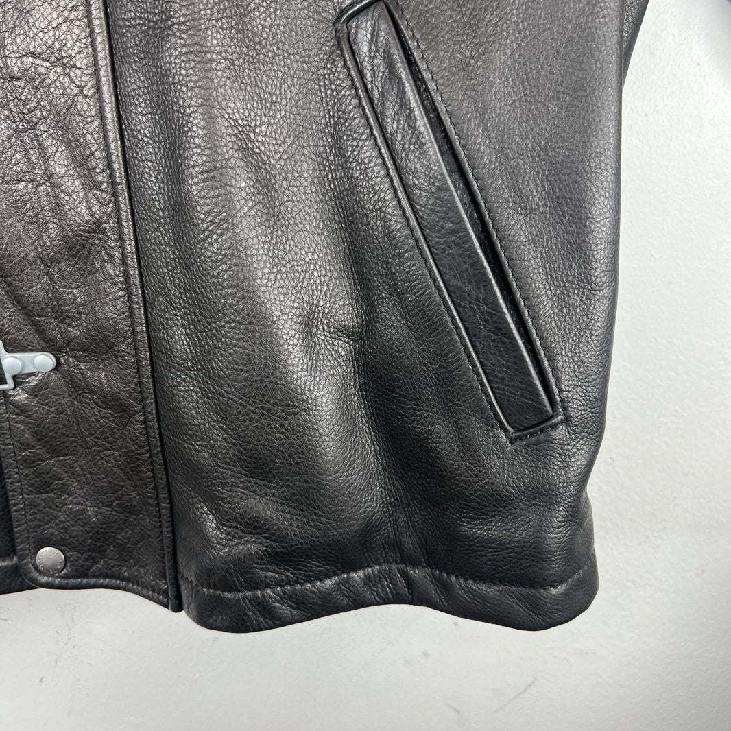 Supreme Schott Leather Fireman Jacket