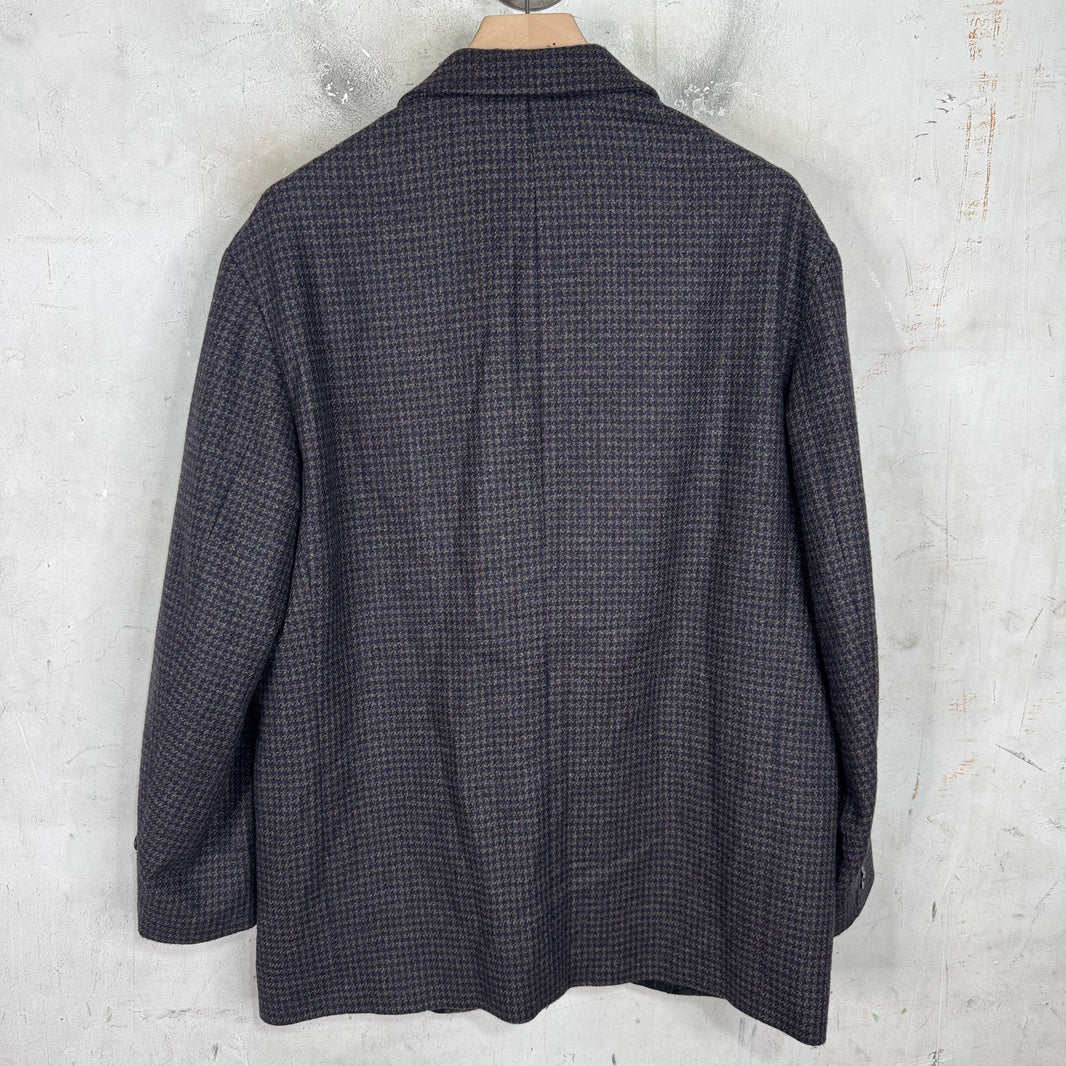 Stussy x Loro Piana Houndstooth Blazer