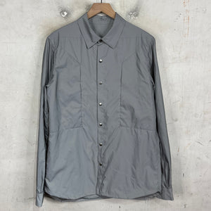 Rick Owens Strobe 3M Reflective Backstrap Overshirt