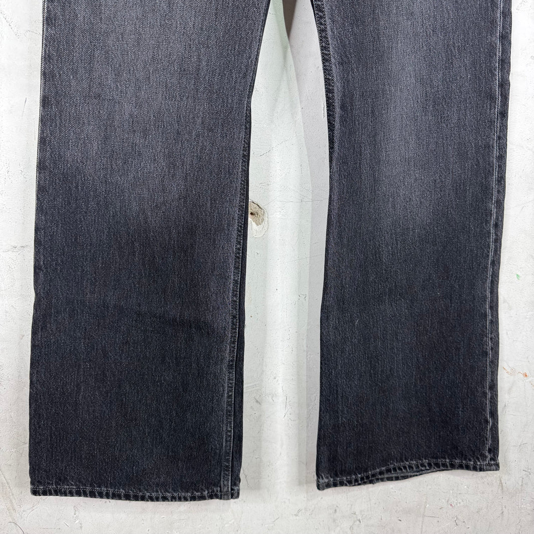 Acne Studios Vintage Black Bootcut Jeans