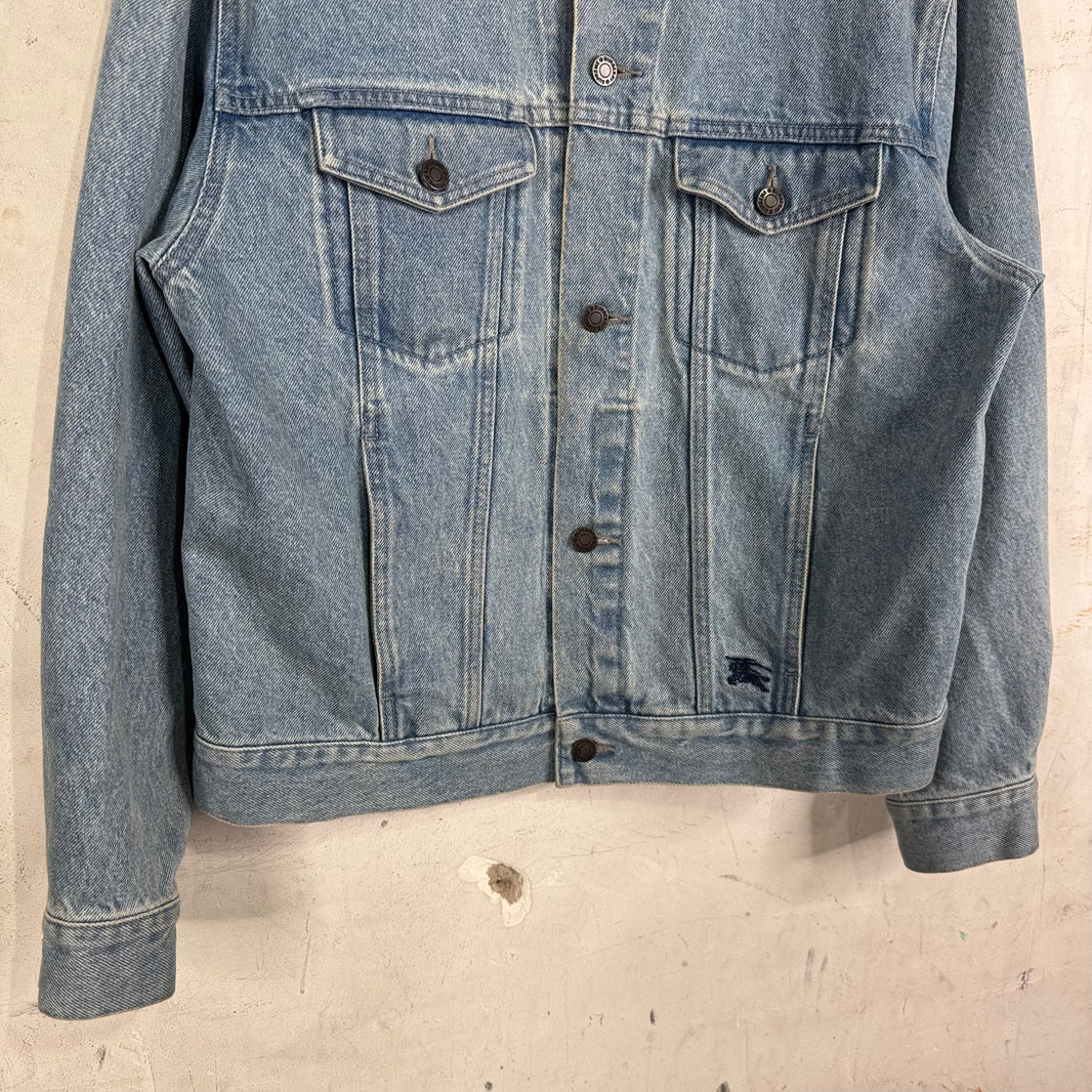 Supreme x Burberry Denim Trucker Jacket