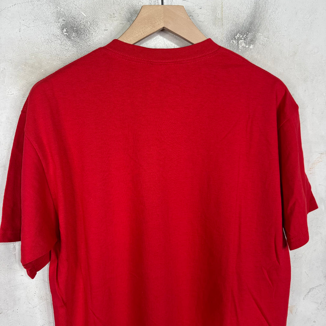Supreme Red Morrisey Test Print Sample 3 T-Shirt