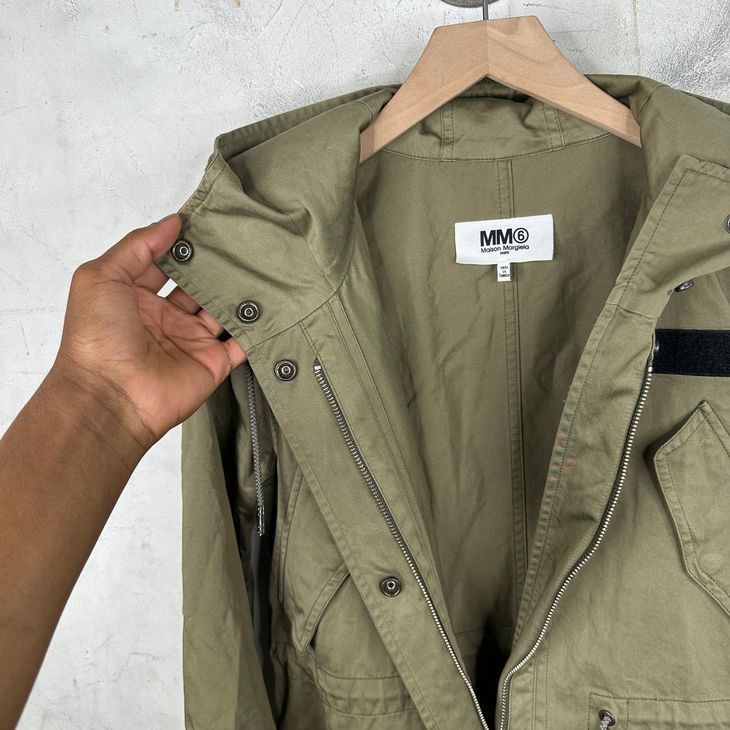 MM6 Cinched Trenchcoat