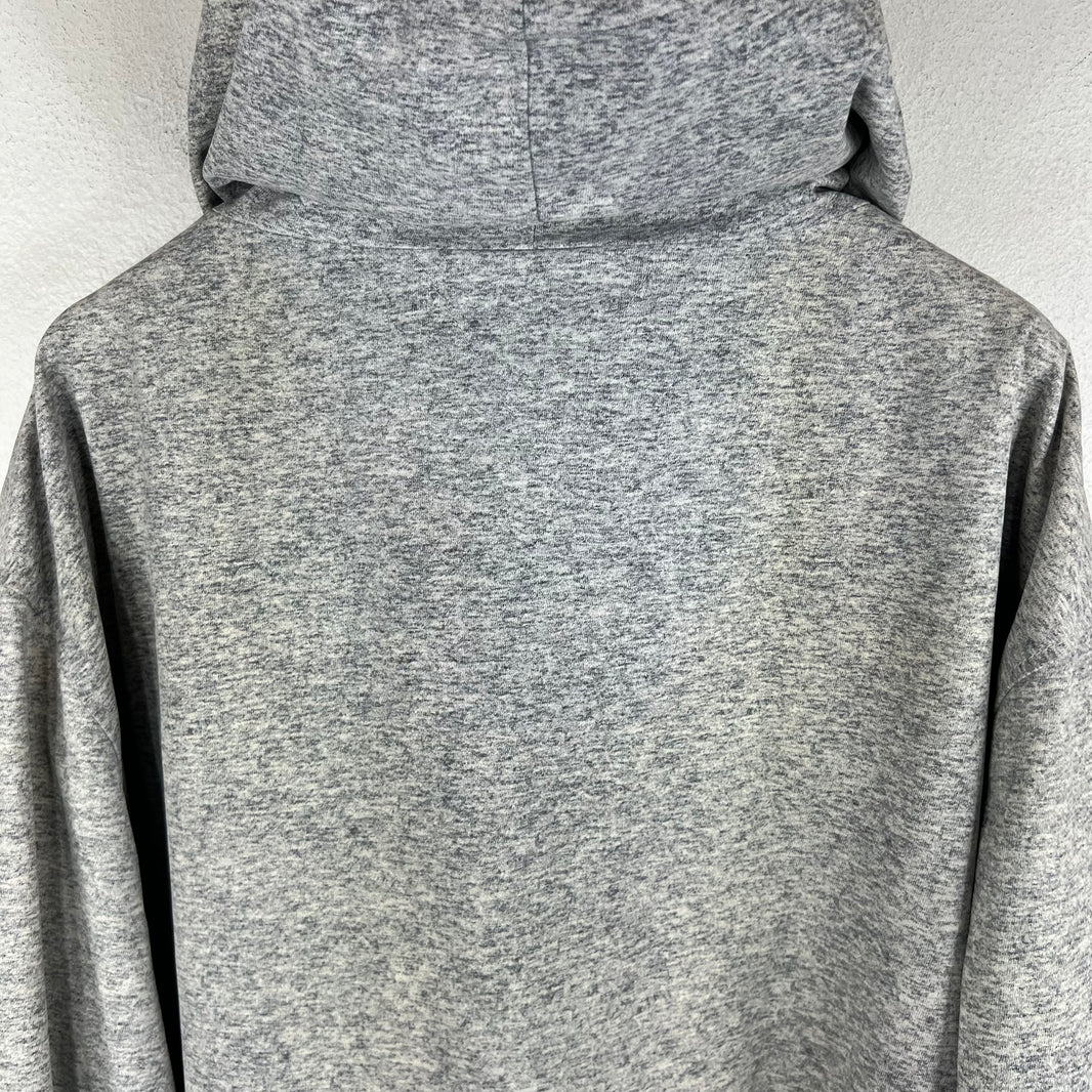 Bottega Veneta Printed Leather Zip Up Hoodie