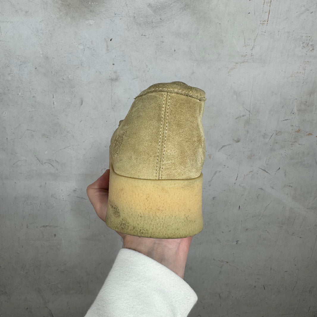 Loewe Suede Wedge Derbys