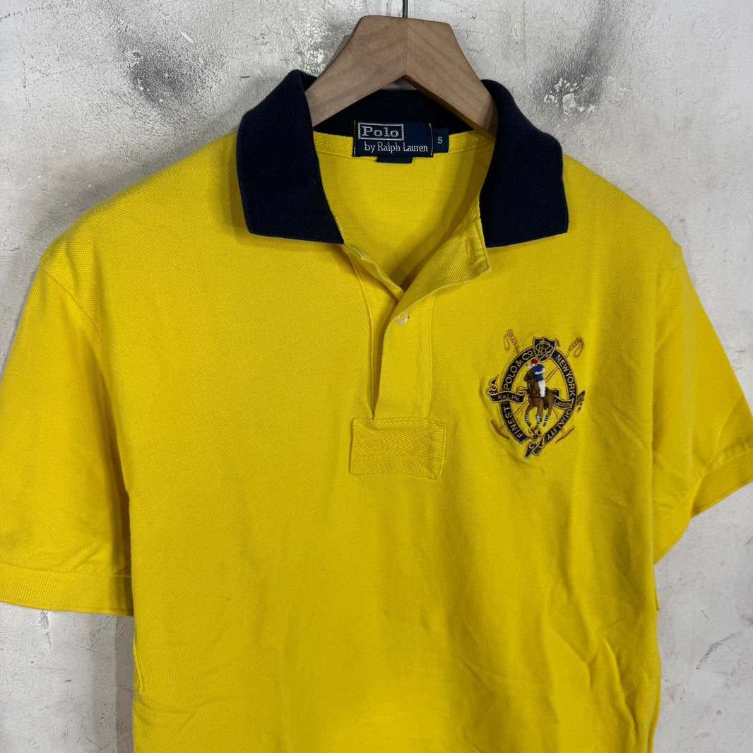 Ralph Lauren Yellow Crest Horse Polo