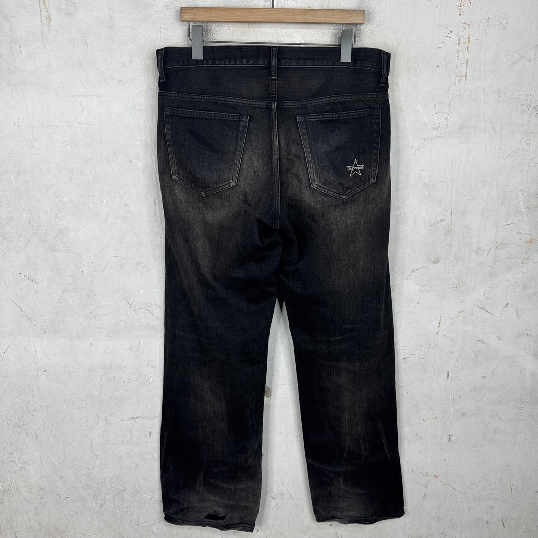 Supreme Black Selvedge Loose Fit Jeans