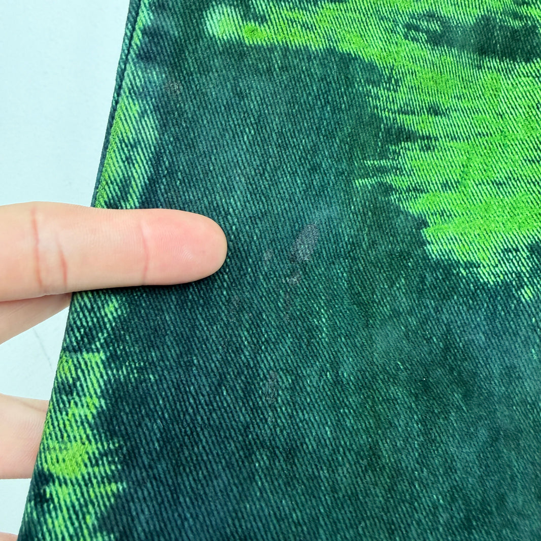 Marni Green Flared Denim Jeans