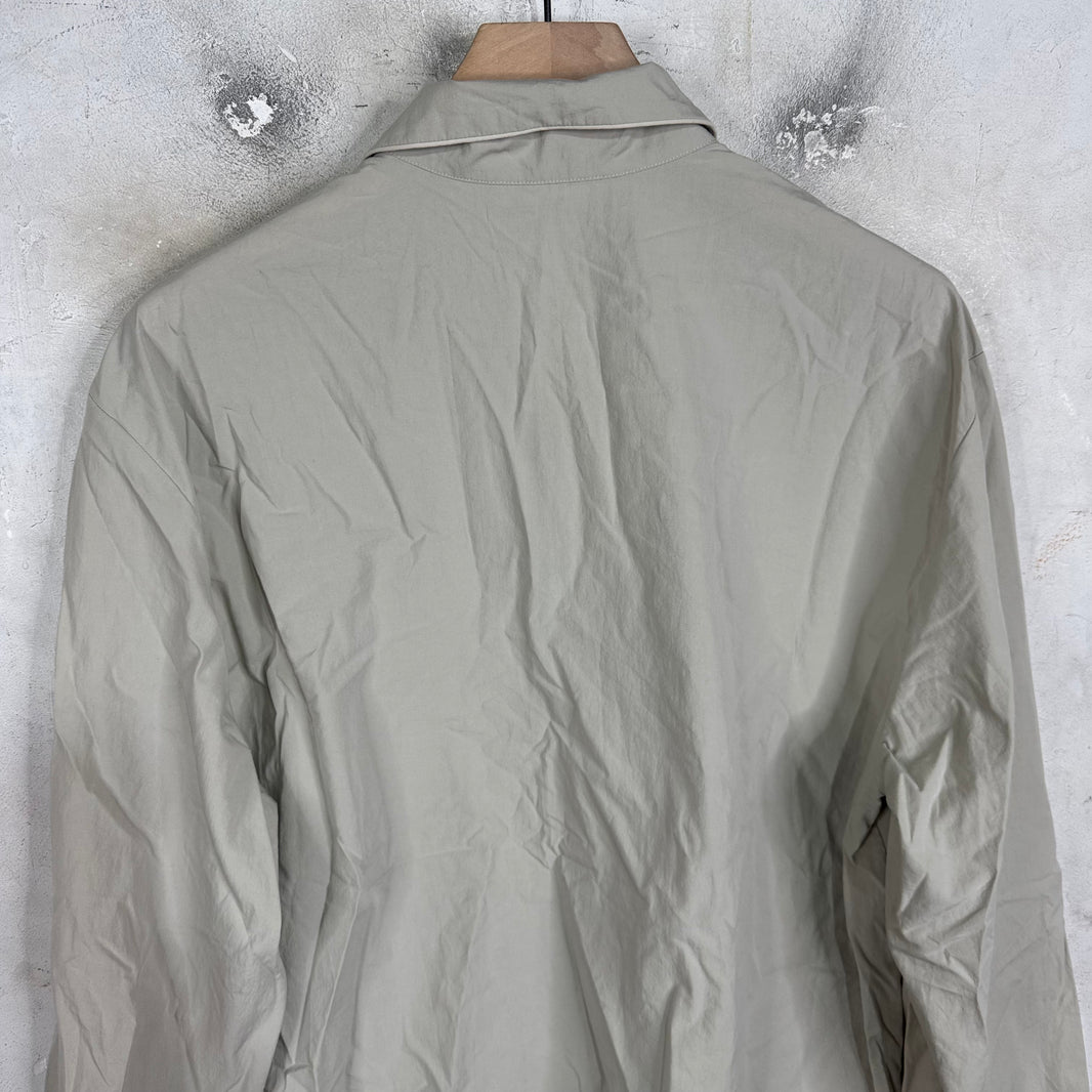 The Row Beige Pajama Shirt