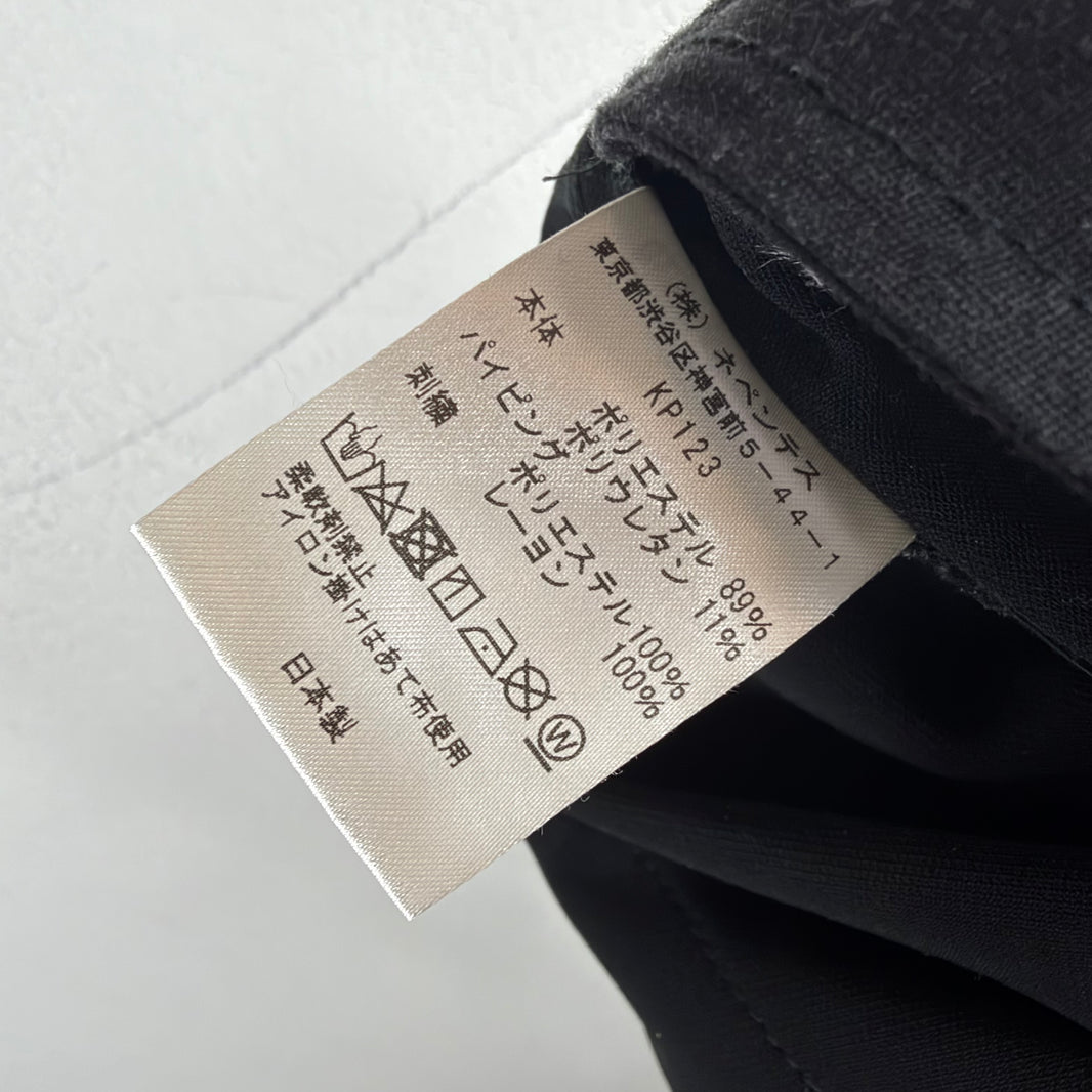 Needles Black Pleated Track Pants