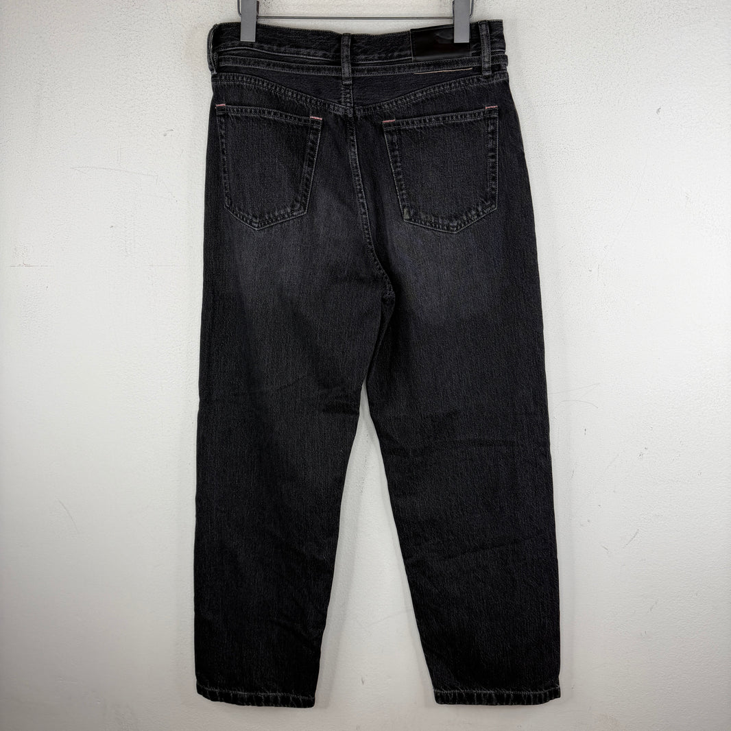 Acne Studios 1991 Toj Vintage Belted Black Jeans