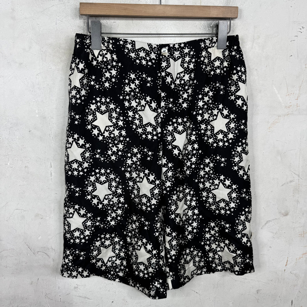 Gucci Silk Star Patterned Shorts
