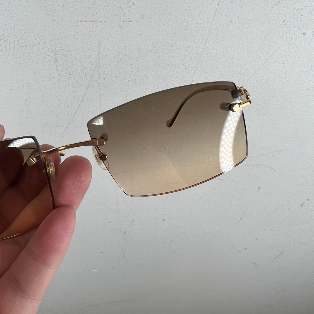 Cartier Gold Panther Sunglasses