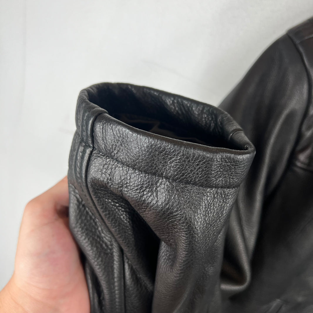 Supreme Schott Leather Fireman Jacket