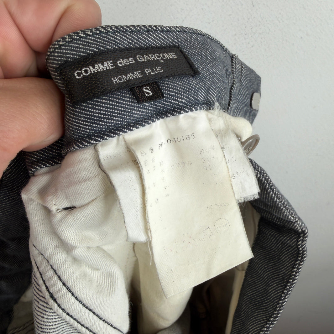 CDG Homme Plus Hybrid Flanel Trousers