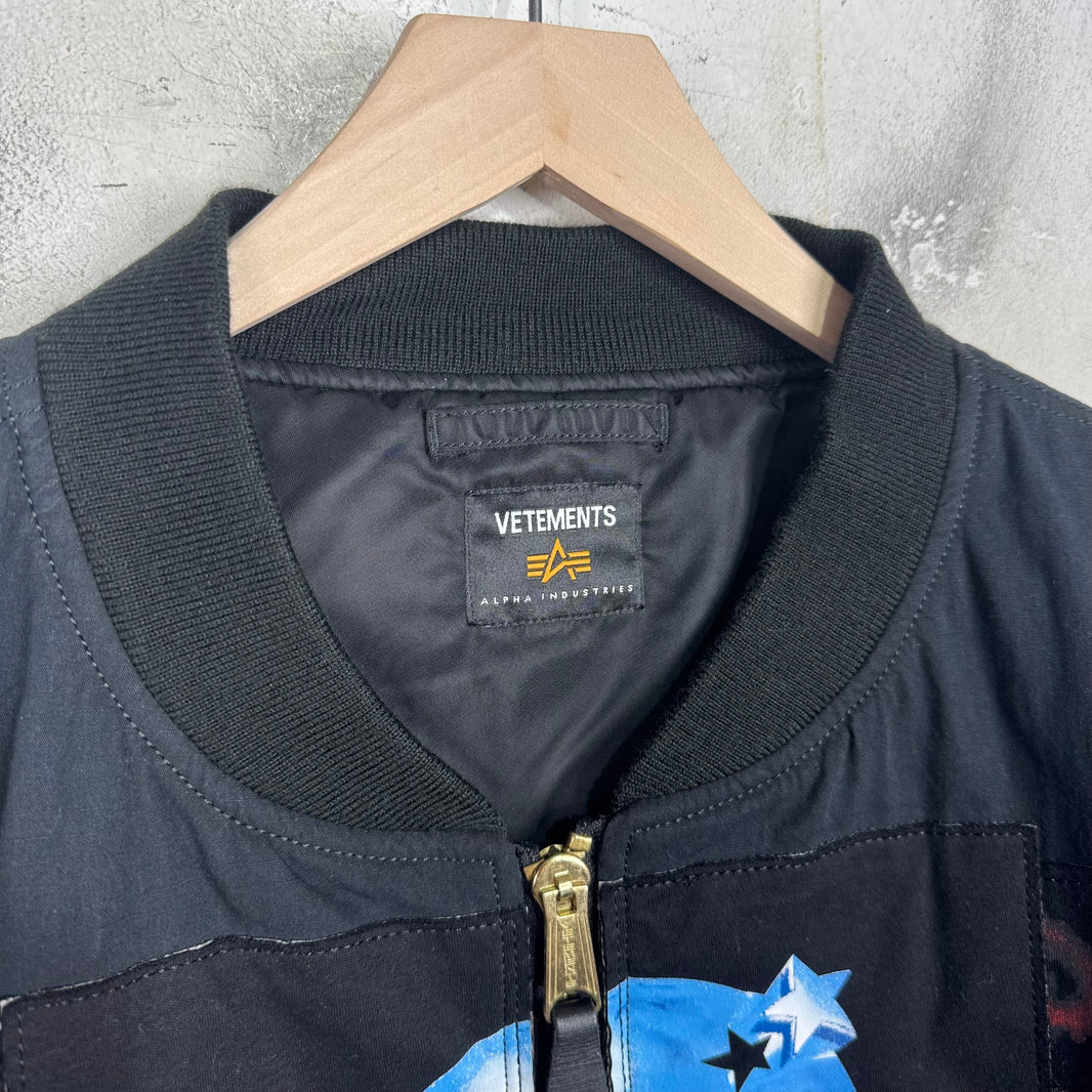 Vetements x Alpha Industries Bulldog Bomber Jacket